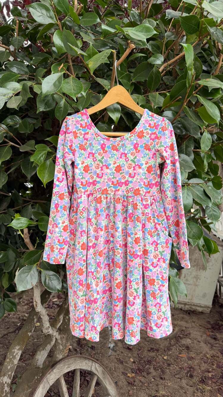 Hanna Andersson Floral Dress